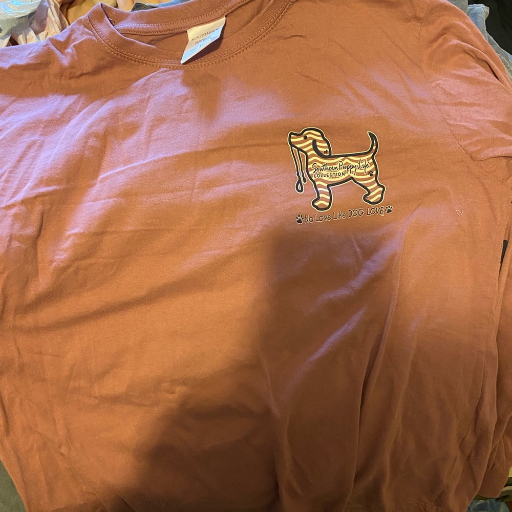 long sleeve southern puppy life t-shirt